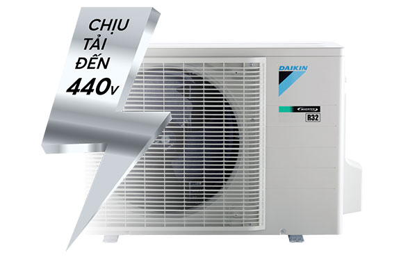 Máy lạnh Daikin FTKA - bền bỉ với thời gian nhờ khả năng chịu được điện áp đến 440V